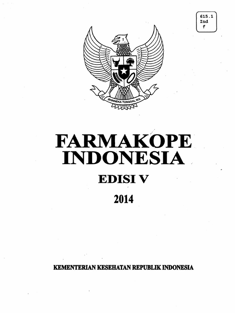 Farmakope Indonesia Edisi V 2014