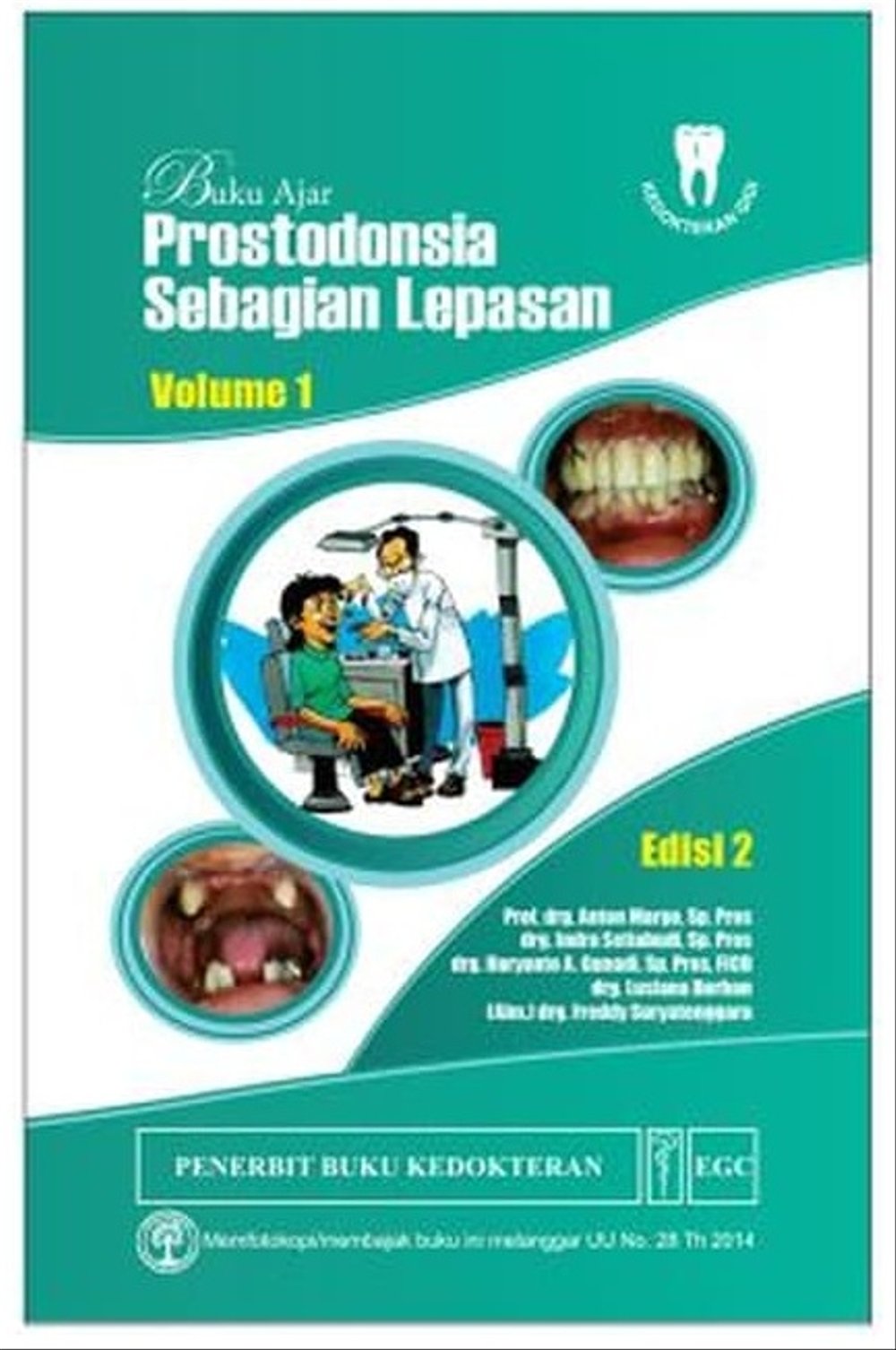 Buku Ajar Prostodonsia Sebagian Lepasan Vol 1 Ed 2