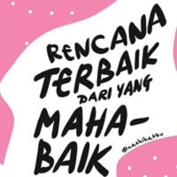 Image of Rencana Terbaik Dari Yang Maha-Baik