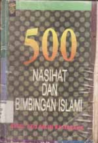 Image of 500 nasihat dan bimbingan islam