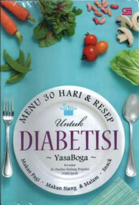 Image of Menu 30 hari & resep untuk diabetisi