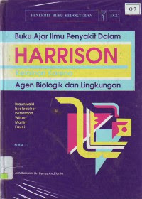 Image of Buku Ajar Ilmu Penyakit Dalam Harrison Agen biologik Dan Lingkungan