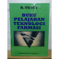 Image of R-Voigt Buku Pelajaran Teknologi Farmasi
