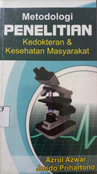 Image of Metodologi penelitian kedokteran dan kesehatan masyarakat