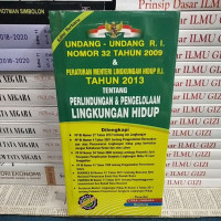 Image of Undang - undang R.I. nomor 32 tahun 2009 & peraturan menteri lingkungan hidup R.I. tahun 2003 tentang perlindungan & pengelolaan lingkungan hidup