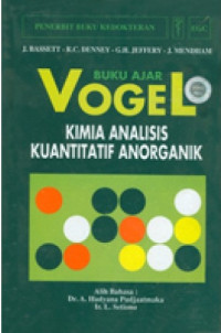 Image of Buku ajar vogel kimia analisis kuantitatif anorganik