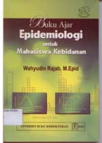 Image of Buku Ajar Epidemiologi Untuk Mahasiswa Kebidanan