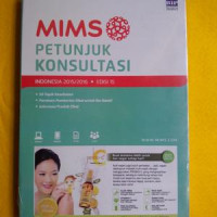 Image of Mims Petunjuk Konsultasi : Indonesia 2015/2016 Ed 15