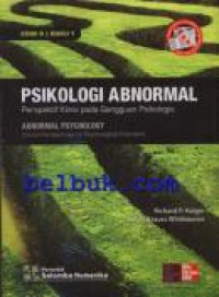 Image of Psikologi Abnormal: Perspektif Klinis Pada Gangguan Psikologis (Buku 1)