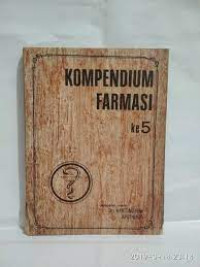 Image of Kompendium Farmasi Ke 5