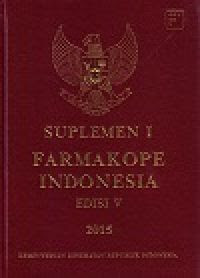 Image of Suplemen 1 Farmakope Indonesia Edisi V 2015