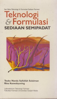 Image of Teknologi & Formulasi Sediaan Semipadat