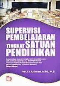 Image of Supervisi pembelajaran tingkat satuan pendidikan