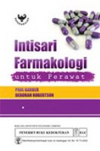 Image of Intisari farmakologi untuk perawat