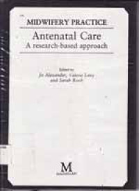 Image of Midwifery practice Antenatal Care A research based approach