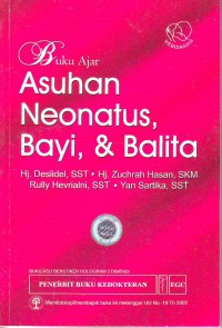 Image of Buku ajar asuhan neonatus, bayi, & balita