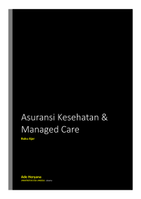 Image of E-Book Buku Ajar Asuransi Kesehatan dan Managed Care