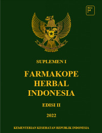 Image of E-Book FARMAKOPE HERBAL INDONESIA SUPLEMEN I EDISI II 2022