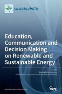 Image of E-Book Education,Communication and Decision Making on Renewable and Sustainable Energy