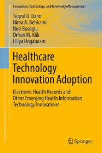 Image of E-Book Healthcare Technology Innovation Adoption