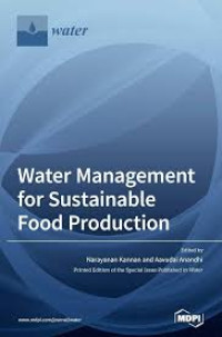 Image of E-Book Water Management for Sustainable Food Production