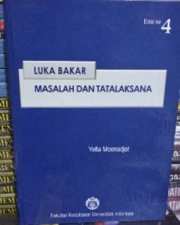 Image of Luka Bakar Masalah dan Penatalaksanaan