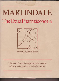 Image of Martindale : The extra pharmacopoeia