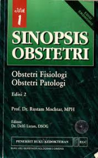 Image of Sinopsis Obstetri: Obstetri Operatif Obstetri Sosial II