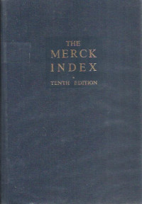 Image of The merck Index