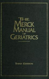 Image of The Merck Manual Of Geriatrics