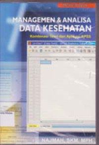 Image of Managemen & Analisis Data Kesehatan Kombinasi Teori dan SPSS