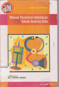 Image of Metode penelitian kebidanan teknik analisis data