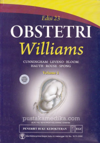 Image of Obstetri williams vol. 1 edisi 23