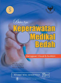 Image of Buku Ajar Keperawatan Medikal Bedah : Gangguan Visual & Auditori
